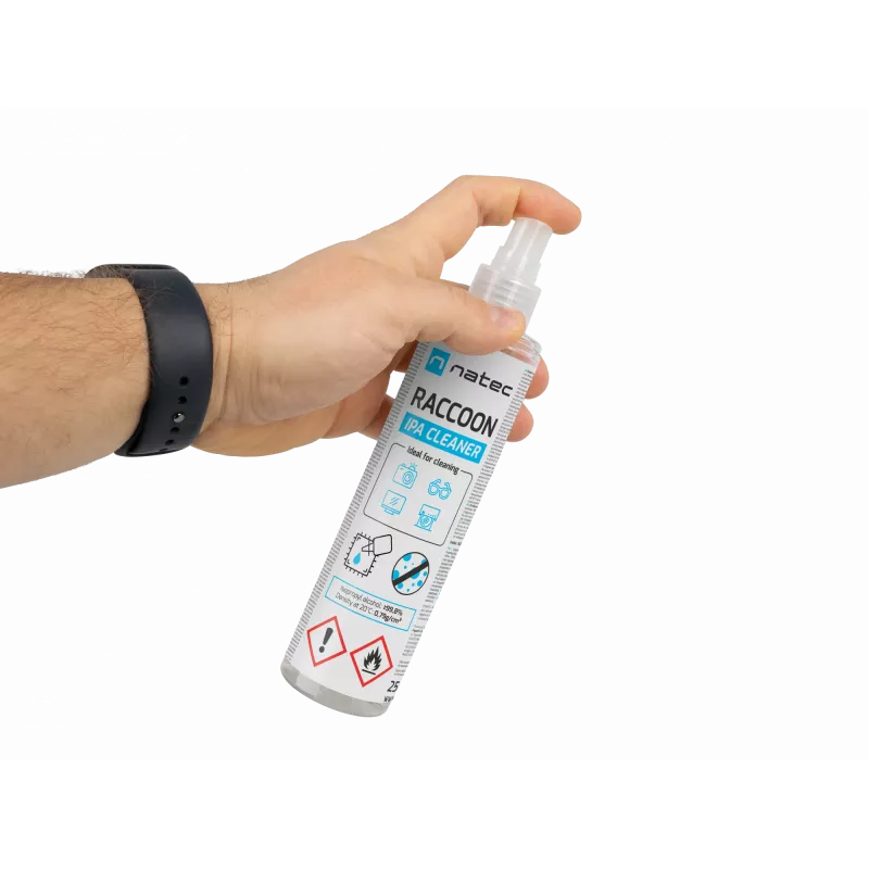 Isopropüülalkoholi pihusti NATEC Raccoon IPA Cleaner 250 ml — NATEC NSC-2450