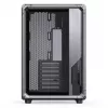 PC korpus Jonsbo X400, Midi-Tower ATX, karastatud klaasist külgpaneel, hall