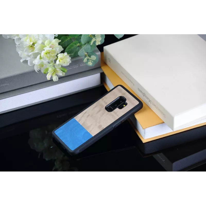 Nutitelefoni ümbris man and wood Samsung Galaxy S9 Plus jaoks — tuvihall