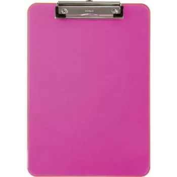 Maul Clipboard 2340621 roosa (läbipaistev) (L x K x S) 226 x 318 x 15 mm (2340621)