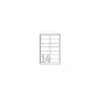 Avery - Polüester - läbipaistev - 99,1 x 38,1 mm 350 etiketti (25 lehte x 14) Etiketid (L7563-25)