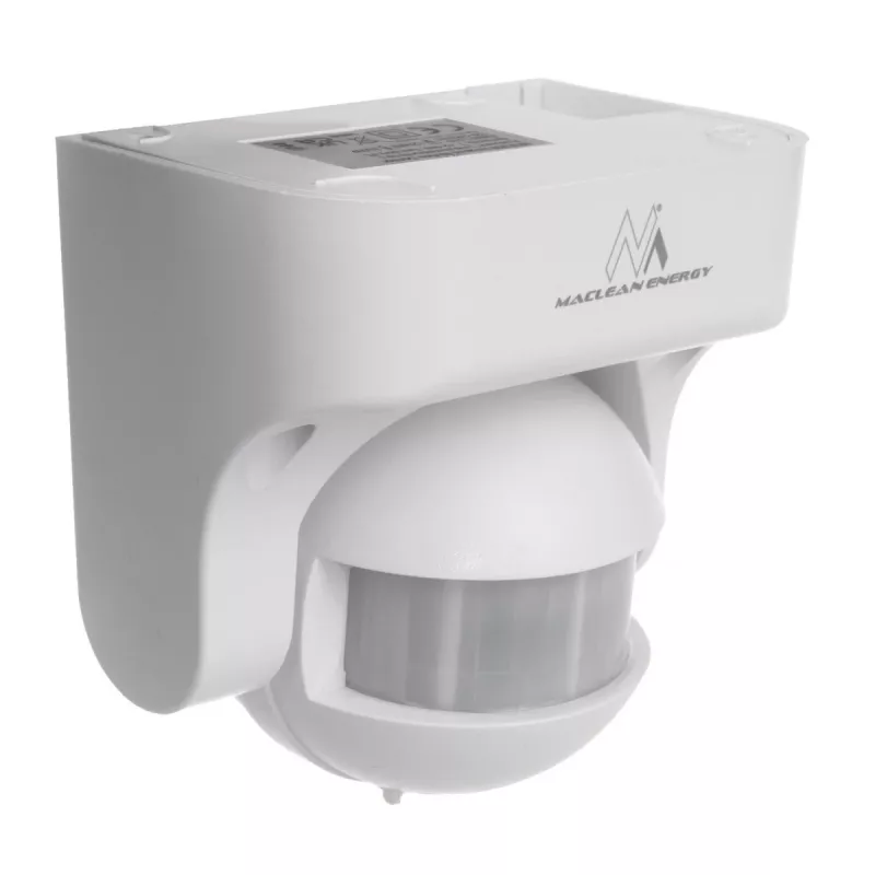 Liikumisandur MACLEAN MCE358 W — kohaloleku PIR-andur, valge