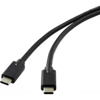 Renkforce RF-4531576 USB-kaabel 2 m USB 3.2 Gen 2 (3.1 Gen 2) USB C Must (RF-4531576)