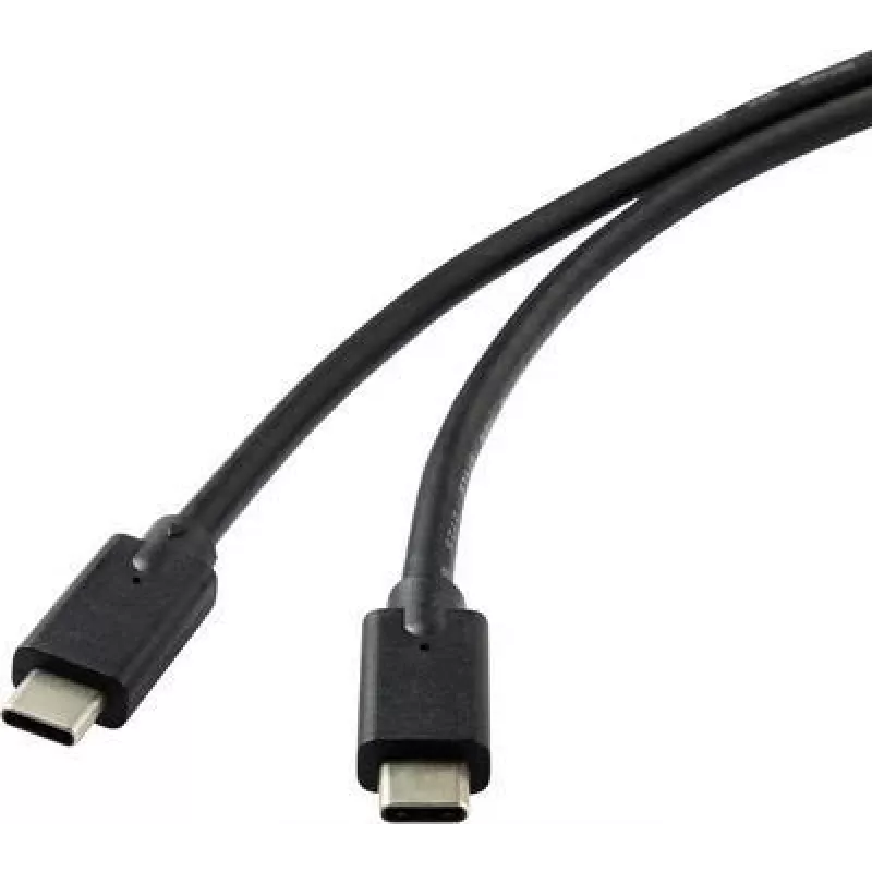 Renkforce RF-4531576 USB-kaabel 2 m USB 3.2 Gen 2 (3.1 Gen 2) USB C Must (RF-4531576)