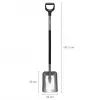 Labidas Fiskars Ergonomic FS.S. 1025376 Hall — ergonoomiline aialabidas, Fiskars 1070058
