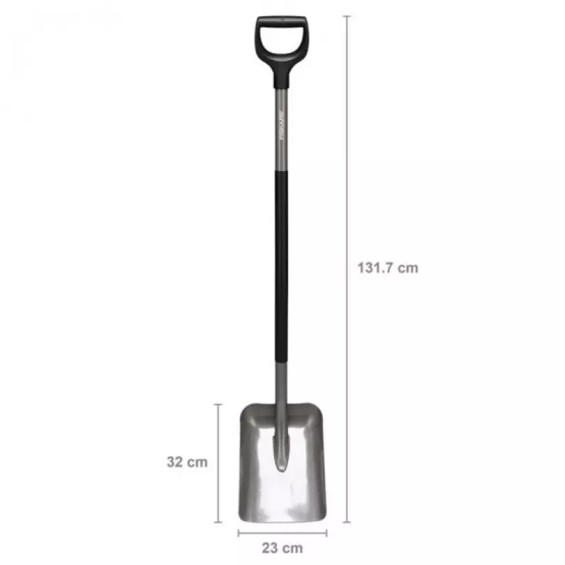 Labidas Fiskars Ergonomic FS.S. 1025376 Hall — ergonoomiline aialabidas, Fiskars 1070058