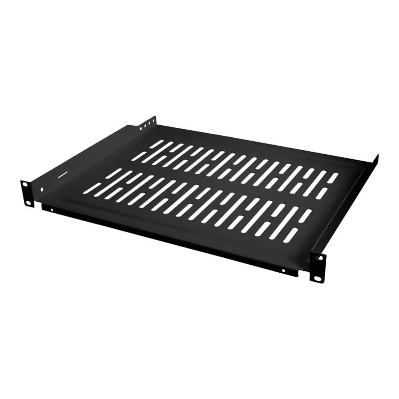 LogiLink Rack - Regal - must, RAL 9005 - 1U - 48,3 cm (19 tolli)
