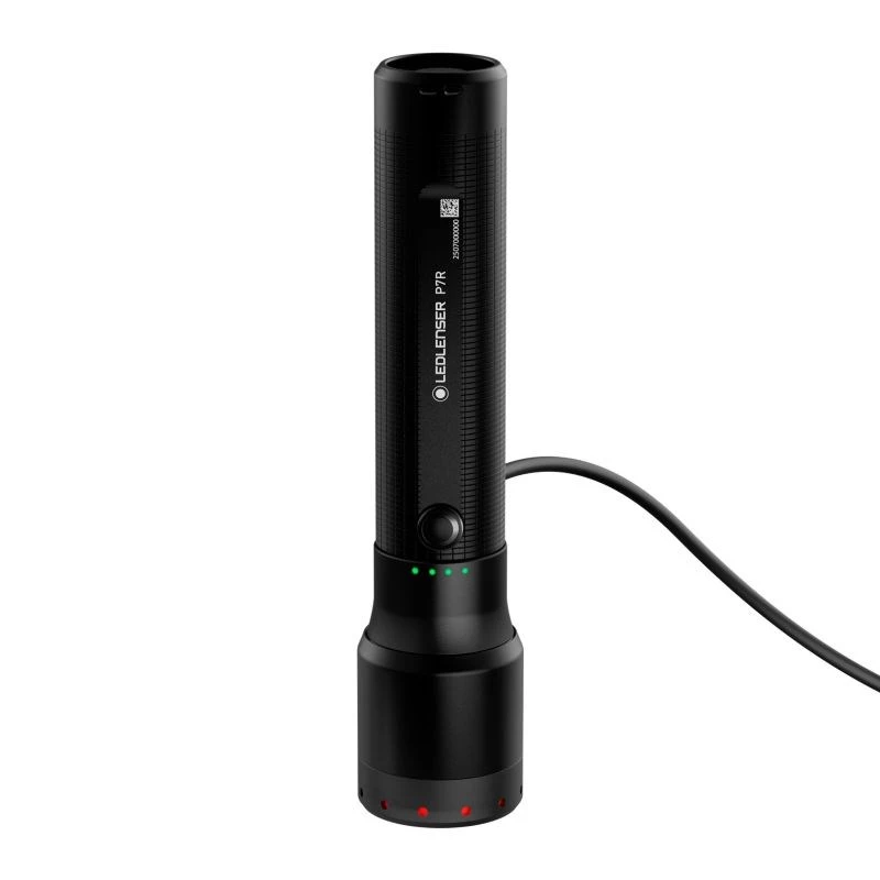 Käsilamp Ledlenser P7R must laetav LED 1000 luumenit, 3,7 V 21700, IP68, 159 mm, 360 g