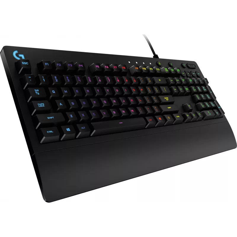 Logitech G G213 Prodigy - täissuuruses (100%) - USB - mehaaniline lüliti - QWERTY - RGB-LED - must