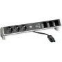 Desk2 3Schuko 3ABD USB Charger roostevaba teras (902.449)