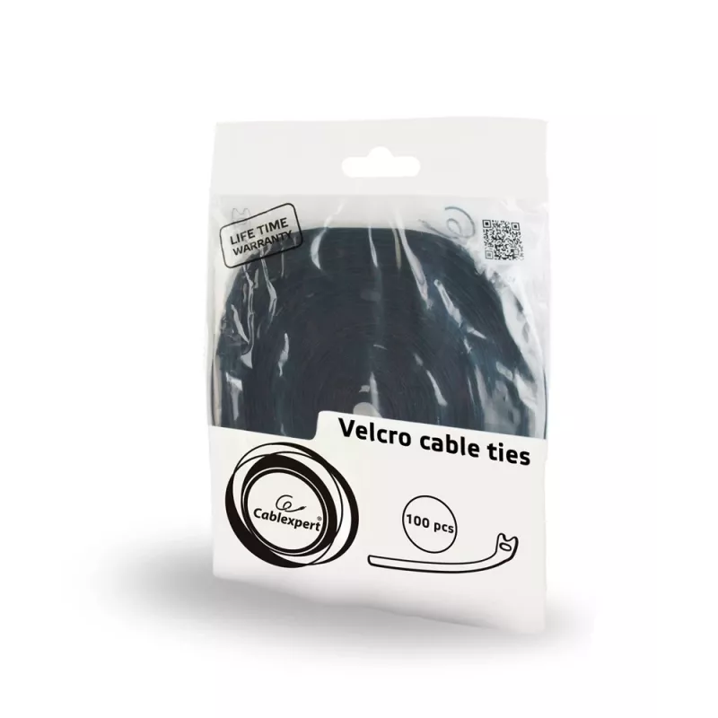 Gembird VT-210X12 kaabliside must 100 tk