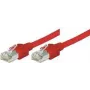 Tecline 71905R Ethernet patch-kaabel Punane