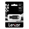 Lexar JumpDrive V400 USB-mälupulk 256 GB USB Type-A 3.2 Gen 1 (3.1 Gen 1) Must