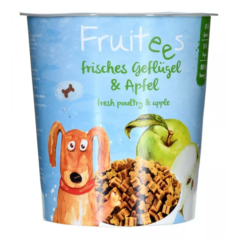 Maiustus koertele ja kassidele Bosch Tiernahrung Fruitees 200 g — Linnuliha, suhkruvaba