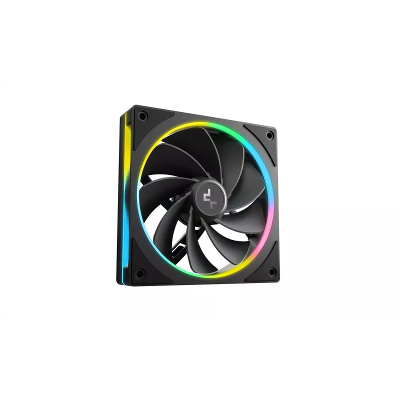 Arvutikorpus DeepCool CL660 Must — ATX/Micro-ATX/Mini-ITX, karastatud klaas, 2x3,5 tolli + 1x2,5 tolli, ees 140 mm, ülal/taga 120-140 mm