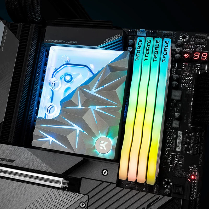 EK Water Blocks EK-Quantum Velocity² Edge D-RGB - AM5 Hõbedane Special Edition
