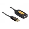 USB-kaabel DeLOCK 82446 USB 2.0 10 m must