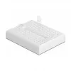 Breadboard DELOCK 18316 — jootevaba prototüüpimisplaat, plastik, 36×46×10 mm, valge