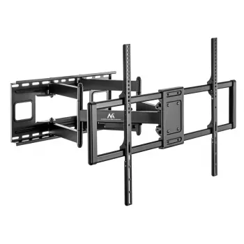 Maclean MC-482 TV seinakinnitusklamber 60-120 tolli lame- ja kumeraekraaniga teleritele, max 120 kg, VESA 900x600, pööratav, kallutatav ja pöörlev, universaalne telerikinnitus