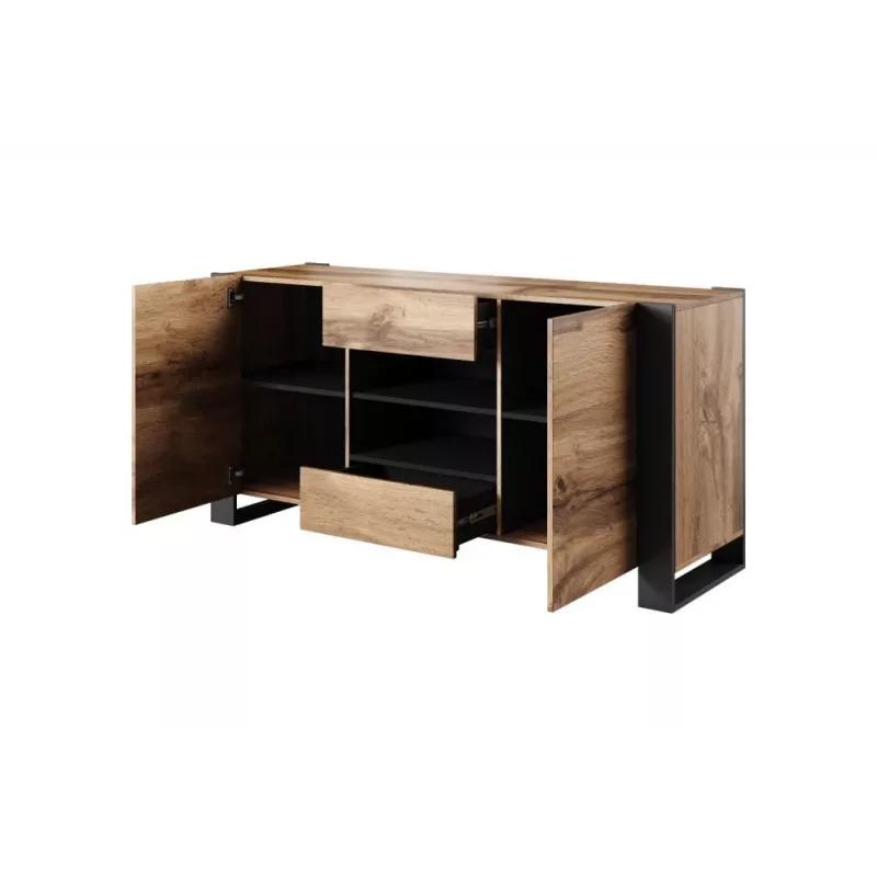 Cama kummut WOOD wotani tamm/antratsiit
