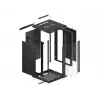 Seinale paigaldatav riiul LANBERG WF01-6618-10B, 18U, 600×600×907 mm, must, 60 kg