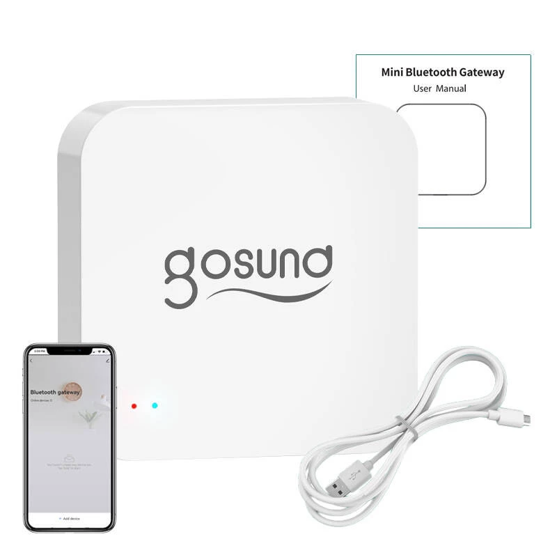 Gateway Gosund G2 — Nutikas Bluetooth BLE Wi‑Fi võrgulüüs koos Tuya häirefunktsiooniga