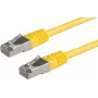 Patch Cord ROLINE S/FTP (PiMF) Cat.6 kollane 10,0 m