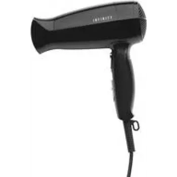 Föön Melissa 16640144 1600 W, must, plastkorpus, 230 V, kompaktne 193×82×248 mm