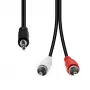 Helikaabel ProXtend M32XRCA-005 — 3‑kontaktiline 2×RCA-le, 5 m pikkus