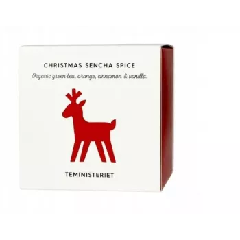 Jõulu Sencha Spice lahtine roheline tee 100g - Teministeriet