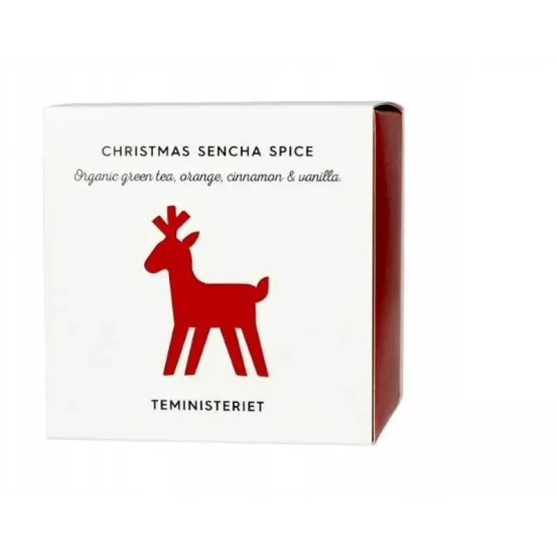 Jõulu Sencha Spice lahtine roheline tee 100g - Teministeriet