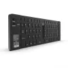 Juhtmevaba klaviatuur Inca IBK-579BT Bluetooth 66 klahvi metallikhõbedane