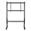 Mobiilne telerialus ART STO SD-22 45–90-tollistele ekraanidele, VESA 100×100–800×400, koormus 60 kg, teras, ratastega