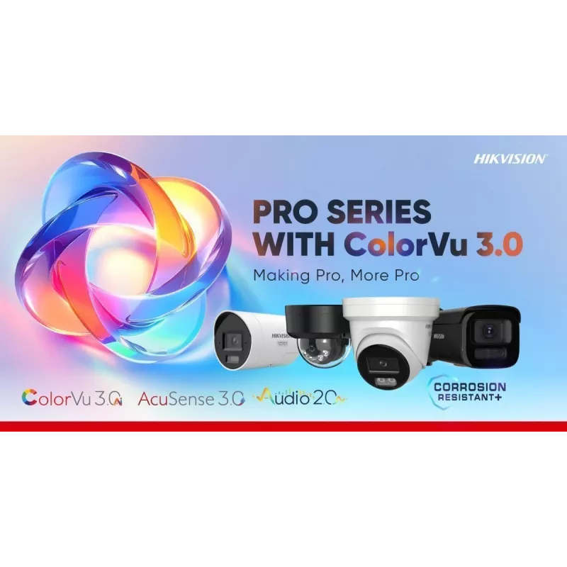 Turretkaamera Hikvision DS-2CD2387G3-LIS2UY/SL 8MP 2,8mm