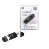 Kaardilugeja LOGILINK CR0007 USB 2.0 SD/MMC-le, must, kuni 480 Mbit/s