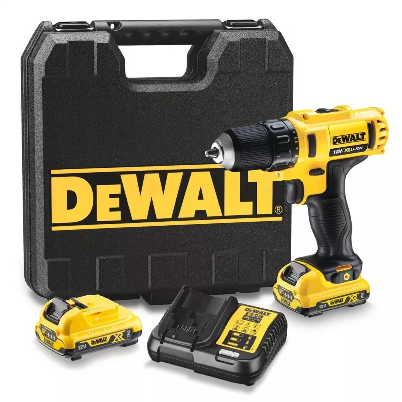 DeWALT DCD Keyless 10.8V juhtmeta puur-keeraja Li-Ion, Euro pistik