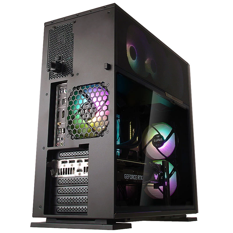 Arvutikorpus In Win IW-CS-515BLK-1AL120 Midi Tower Must