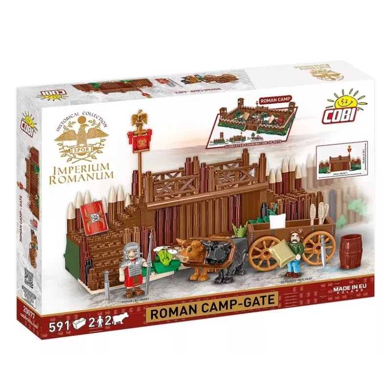 Cobi ehituskomplekt Imperium Romanum — Rooma laagri värav, 591 tükki