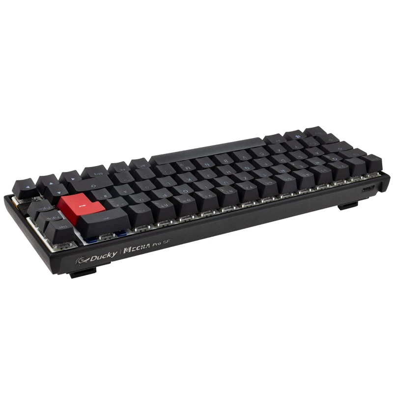 Ducky Mecha Pro SF klaviatuur mänguritele USB saksa must