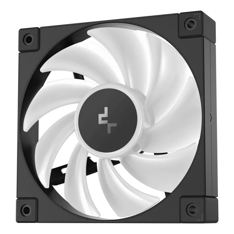 Ventilaator DeepCool FD12 ARGB-3 in 1 12 cm Must Valge 3 tk Maksimaalne õhurõhk 2,56 mmH2O