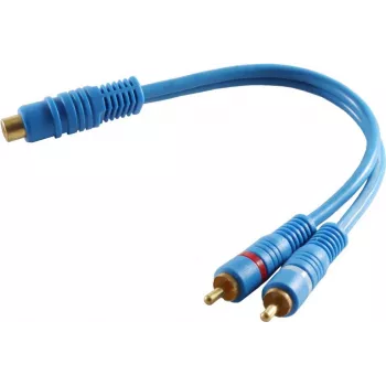 ShiverPeaks Cinch Extension kaabel 40053 — RCA analoogheli pikenduskaabel, stereo, 2 pistikut