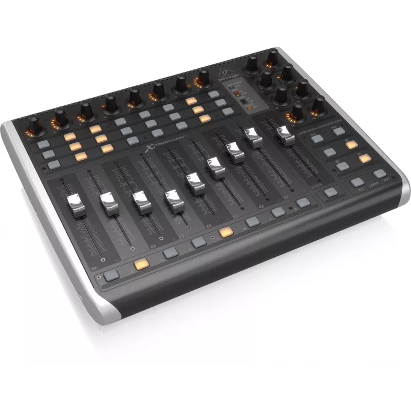 Behringer X-TOUCH COMPACT MIDI-klaviatuur USB Must