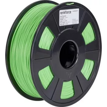 Renkforce RF-4511198 3D-printimismaterjal polüpiimhape (PLA) roheline 1 kg (RF-4511198)
