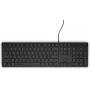 Juhtmega täissuuruses klaviatuur Dell KB216 — QWERTY Põhjamaade paigutusega, must, USB