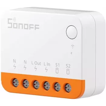 Sonoff MINIR4 nutikodu valgusjuhtimisseade Traadita Oranž Valge