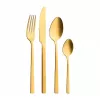 Söögiriistade komplekt DOMINO GOLDEN SOUL D910100007 24-osaline roostevaba teras
