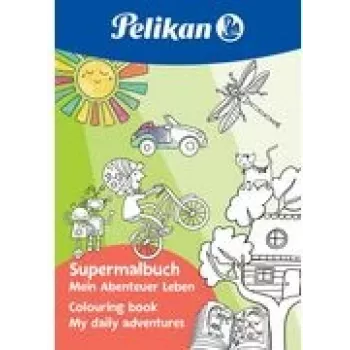 Pelikan 101523 malvorlage & värvipliiatsiraamat (101523)