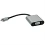VÄLISVIDEOADAPTER - USB-C 3.1 - VGA - Must