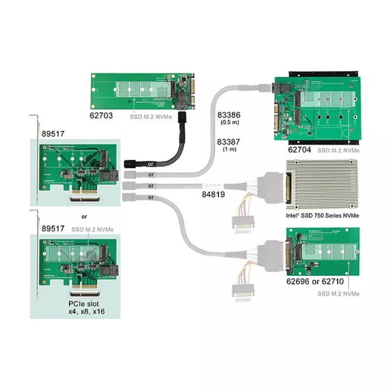 Sisemine M.2 adapter DeLOCK 89517