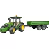 Traktori mudel BRUDER John Deere 5115 M koos kallurhaagisega